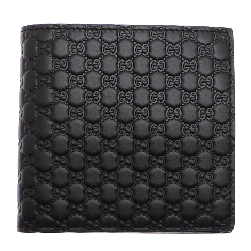Gucci Outlet Item: Women's/Men's Bi-fold Wallet, 150413, Microguccissima Leat...